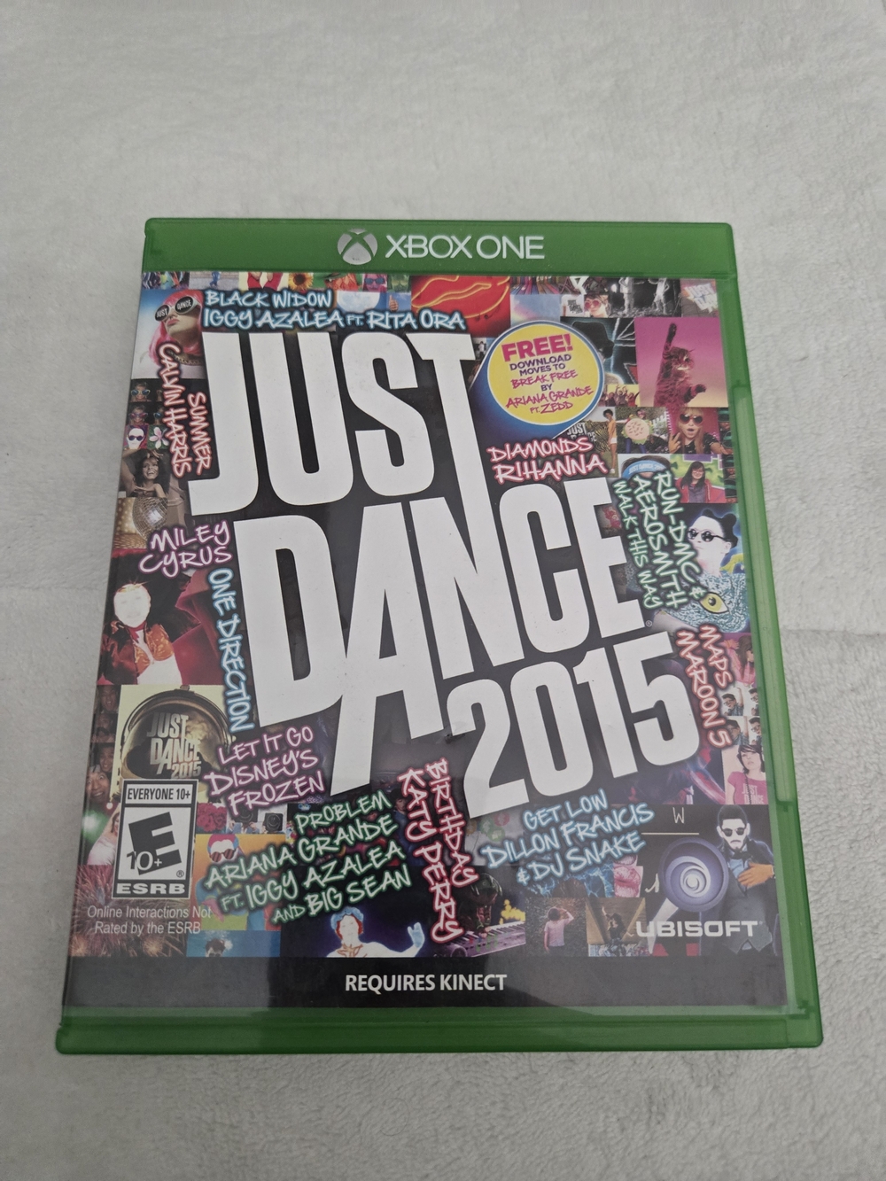 Just Dance 2015 Xbox One Game - Black/White Cover
